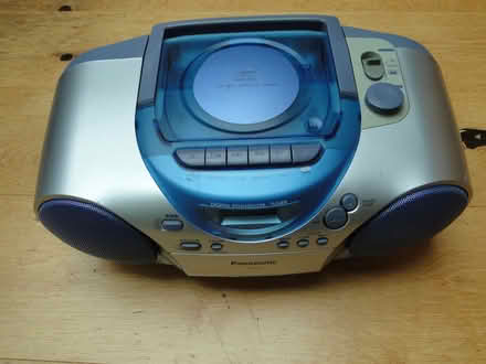 Photo of free Panasonic Radio, CD and Cassette Portable Player (Earls Barton NN6) #2