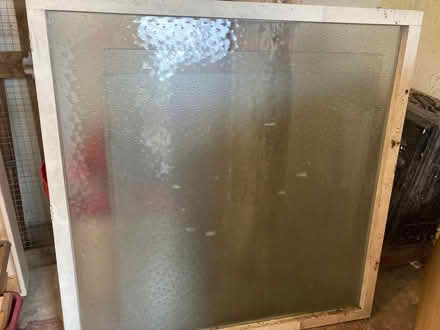 Photo of free wooden framed glass (West Ferry DD5) #1