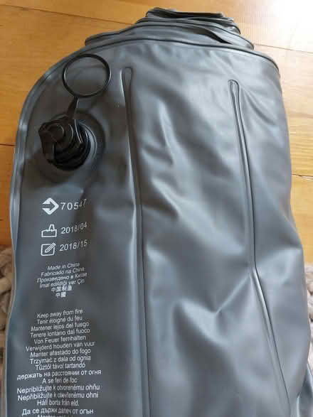 Photo of free Double Size Air Bed And Pump (Matlock DE4) #1