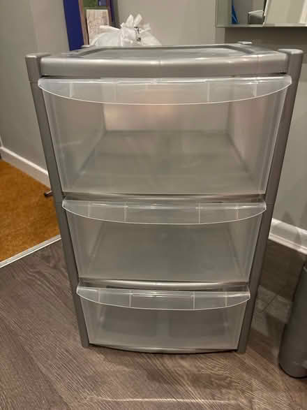 Photo of free 3 drawer plastic unit (Prestbury, SK10) #1