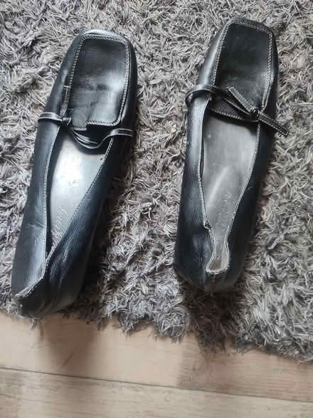 Photo of free Black shoes (Gillingham Kent) #1