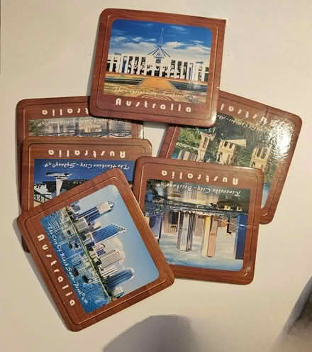 Photo of free 6 Australia cup coasters (New Malden, KT3) #2