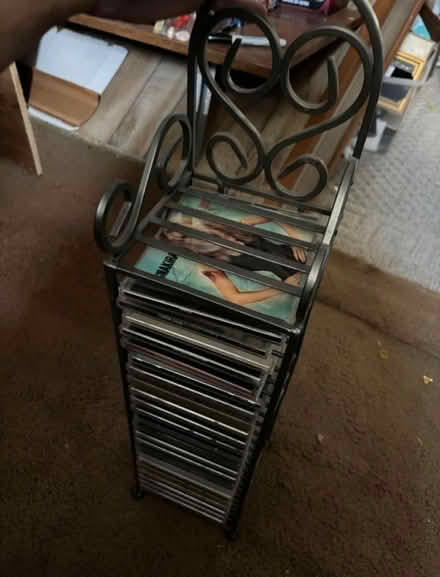 Photo of free 23 cds and cd rack (West Harrison) #2