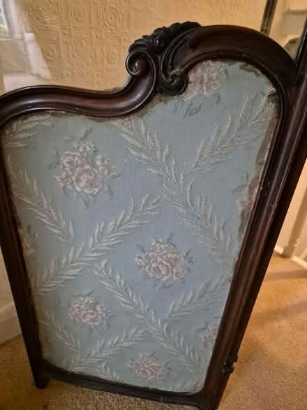 Photo of free Victorian folding firescreen (Clanbrassil Street Dublin 8)