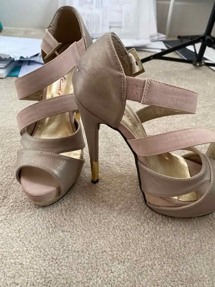 Photo of free Gold pink high heel shoes size 4 (Coventry CV5) #2