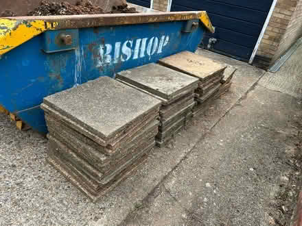 Photo of free Paving slabs (Courtlands Drive WD17) #2