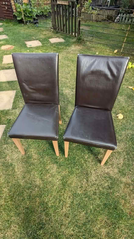 Photo of free Dinning chairs (Theydon Bois CM16) #2