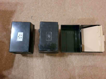 Photo of free 3 index card boxes (Newcastle Central NE1) #1