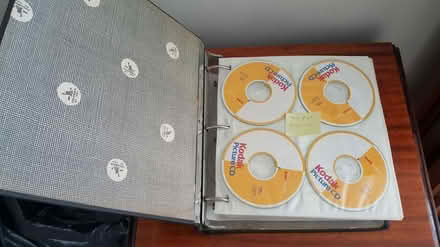 Photo of free 2 3-ring binders for CDs/DVDs (Red Bank) #2