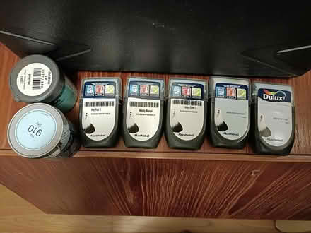 Photo of free Paint testers in blue and green (Pelaw) #1