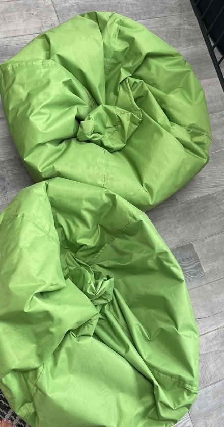 Photo of free Two green beanbags (Coney Hall BR4) #1