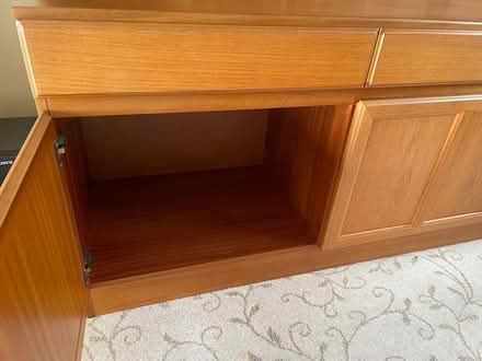 Photo of free Macintosh Solid teak Display Unit (Westerton, Bearsden G61) #2
