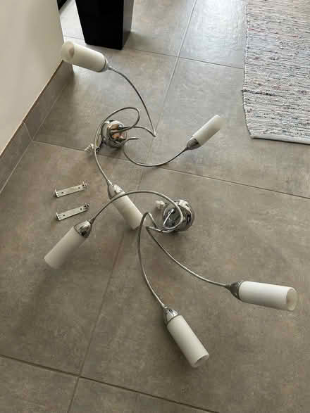 Photo of free Three way light fittings (Moss Side PR26) #1