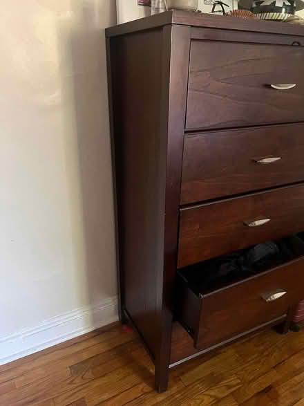 Photo of free Large Dresser (one broken drawer) (bed Stuy) #3