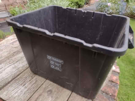 Photo of free Black Plastic Box... Excellent council recycling (Finchampstead RG40) #1