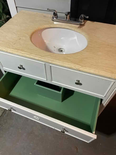 Photo of free Sink cabinet (Morrow) #3