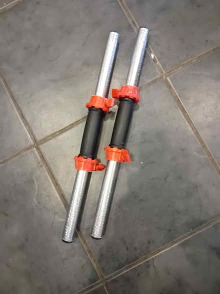 Photo of free Weighlifting bar and 2 x dumbbell bars (Bishop's Castle SY9) #1