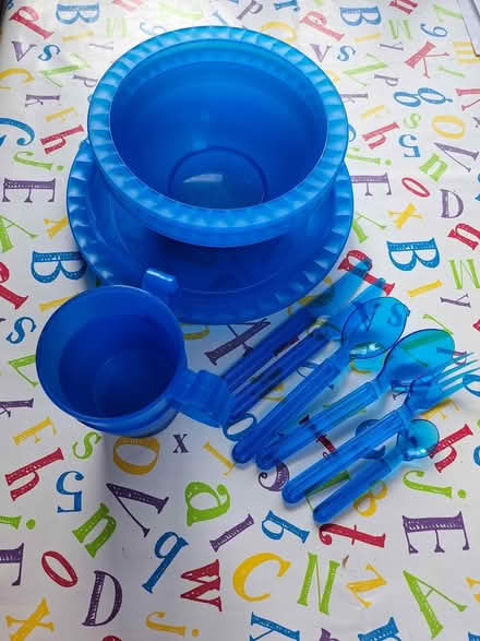 Photo of free Plastic crockery / picnic set (Redhill - RH1) #1
