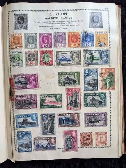 Photo of free Various stamps in album (Petersfield Ward CB1) #4