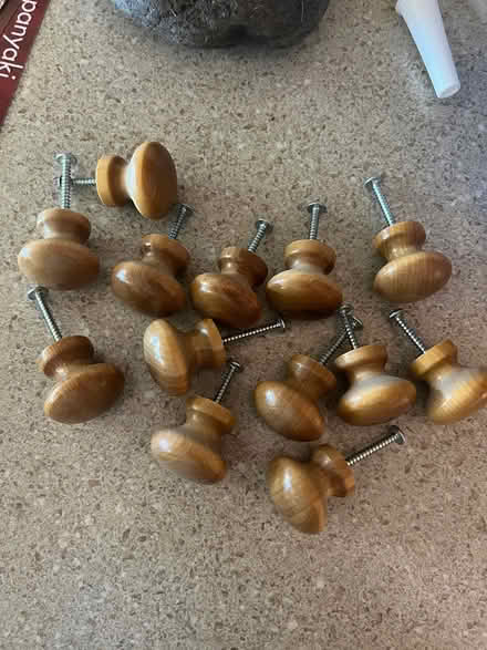 Photo of free Wooden knobs (Brookline near Lake Potanipo) #1