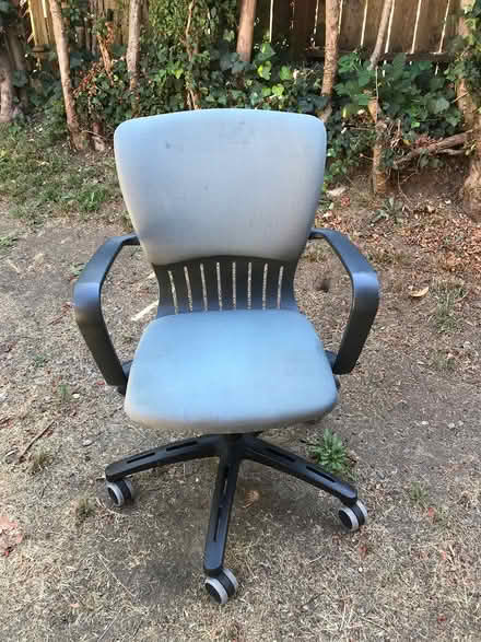 Photo of free Blue office/task/desk chair (San Anselmo near Andronico’s) #1