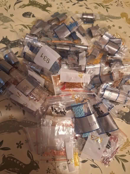 Photo of free Tiny beads/dots for diamond art/craft/decorating cards (Newport Pagnell MK16) #1
