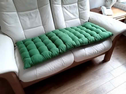 Photo of free Padded bench cushion (Manor Park KT19) #1