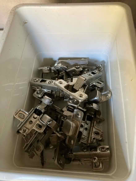 Photo of free Cupboard hinges (Glossop) #1