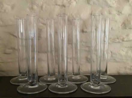 Photo of free Glass stem vase x 7 (Clanfield OX18) #1
