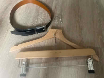 Photo of free Ted Baker belt & hangers (Tonbridge) #1
