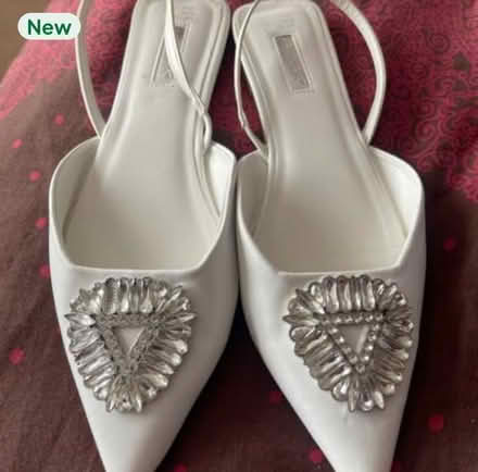 Photo of free White sling back size 7 (Kenilworth CV8) #1