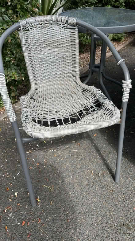 Photo of free Garden table and chair (Forest Hill SE23) #2