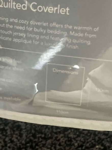 Photo of free Silvercross cot bedding (Orpington BR6) #2