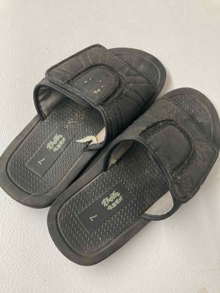 Photo of free Black slides, 7 men’s size (Seattle Crown Hill) #1