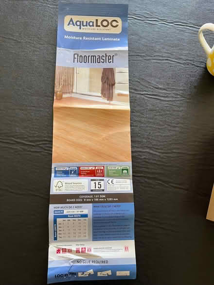 Photo of free Kitchen/bathroom flooring 12 pieces (Battledown GL52) #3