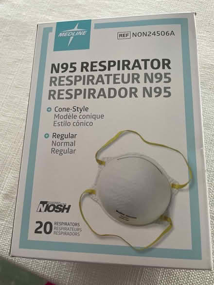 Photo of free box of N95 respirators (Groton, nr. PO.) #1