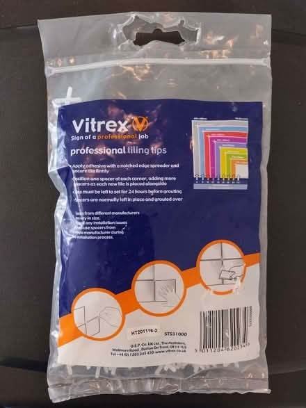 Photo of free Tile spacers (Higham North area NN10) #1