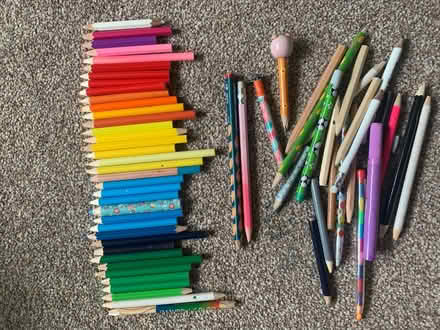 Photo of free Small colour pencils- leftovers (Northchurch HP4) #1