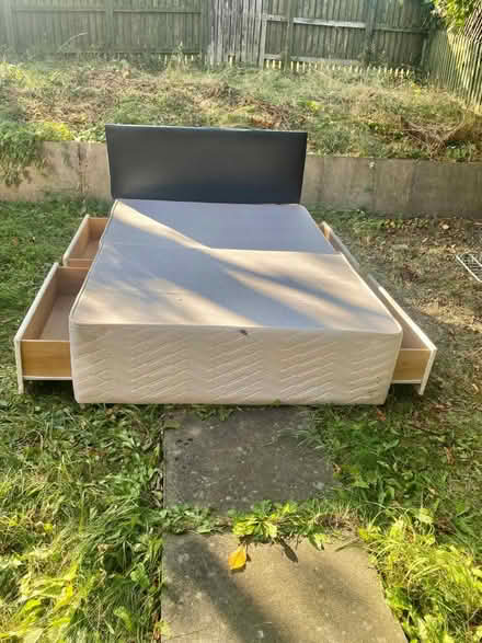 Photo of free Double Divan Bed (S61 1TH) #2