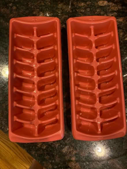 Photo of free 2 pinkish ice cube trays (Bed Stuy (Brooklyn)) #1