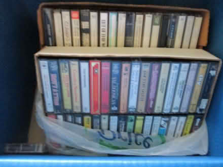 Photo of free Audio Cassettes, mixed bag - about seventy cassettes in all (Clough) #1