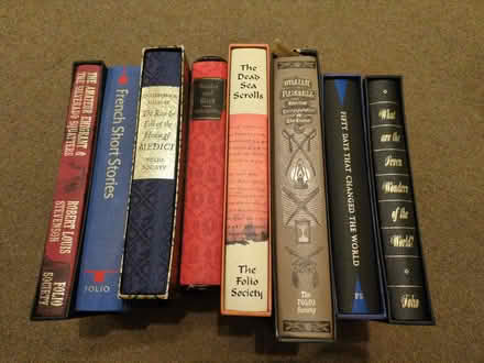 Photo of free 8 x Folio Society Books (Hailsham) #1