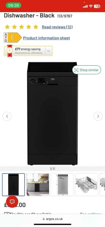 Photo of free Slim dishwasher (LS15) #1