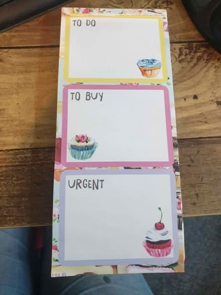 Photo of free Note pad - to do list (N15 Seven Sisters) #1