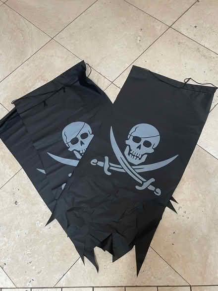 Photo of free Pirate Banners for party decor (Castro Valley, Grove & Foothil) #1