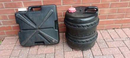Photo of free caravan water and waste water containers ST3 (Star yard ST3) #2
