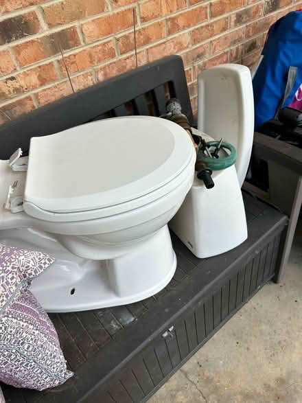 Photo of free American standard toilet (Deerwood Rd & Deerwood Dr) #1