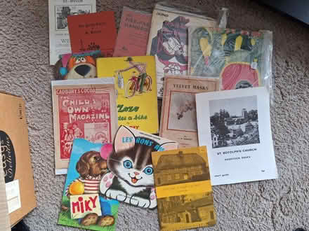 Photo of free Box of random booklets and broken antique books (Chelmsford CM1) #1