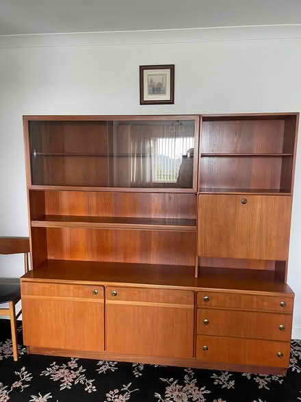 Photo of free Mid Century Teak Display Cabinet (Westerton, Bearsden G61) #1