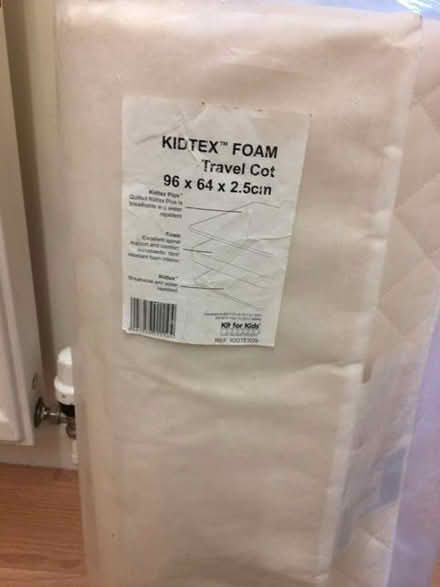 Photo of free Travel cot mattress (Radbrook Green SY3) #1